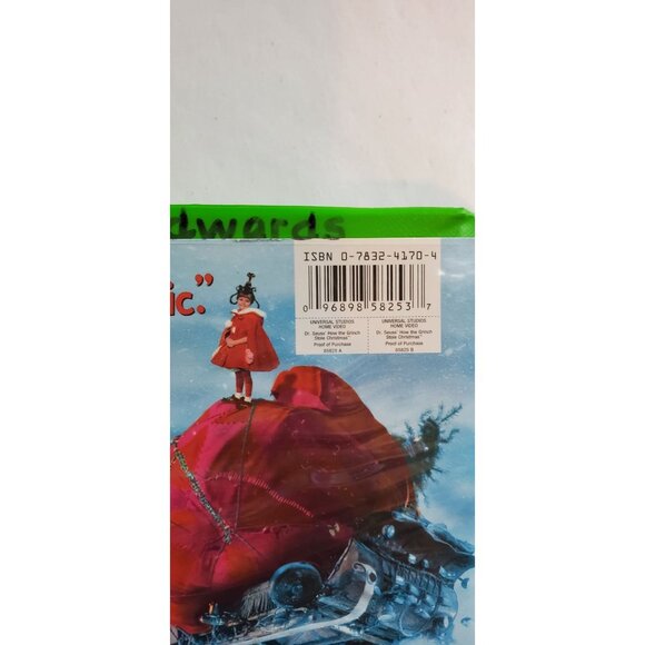 How The Grinch Stole Christmas VHS 2001 - Jim Carrey - Picture 3 of 7